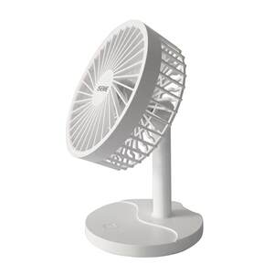 森美智能科技学生上课静音台式宿舍床头桌面办公室8寸高USB充电小风扇吹饭