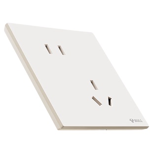 公牛官方旗舰店插座超薄开关公牛开关插座五孔插座公牛g57米绒白