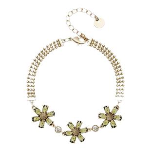 Riotlily/艾特里里梦蝶谧境锆石手链花朵串珠精致女款新年礼物