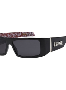 LOCS墨镜遮阳长方形街头风男眼镜