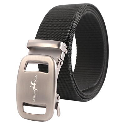 男士皮带自动扣帆布新款裤腰带