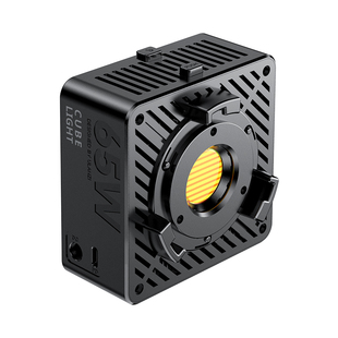 Ulanzi优篮子 小方灯65W双色温COB补光灯室内摄影灯电池可拆卸户外拍摄灯直播间柔光灯补光照明灯便携LED灯