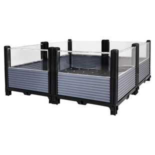 黄缘龟专用饲养箱造景种植箱生态缸陆龟半水龟安缘台缘养殖箱加高