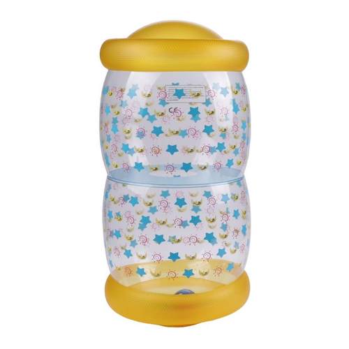 婴儿爬行滚筒益智充气早教玩具引导6个月8月宝宝学爬学步训练铃铛