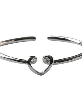 爱心戒指One钛钢时尚个性女