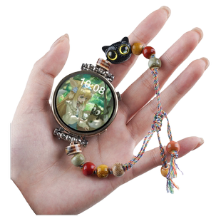 适用华为GT5pro手表带watch5女生watchgt4哈基米小猫小狗腕表带运动watch4pro智能GT3表链2pro高级感夏天手链