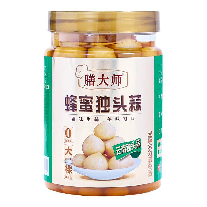 膳大师蜂蜜独头蒜糖醋蒜糖蒜下饭菜酒即食大蒜云南特产腌制大蒜