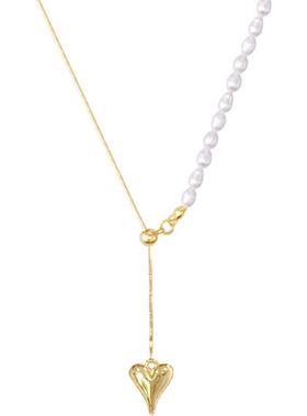 天然淡水珍珠项链女轻奢