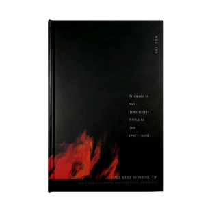 时间开物原创意a5简约文艺空白横线日记事手绘画画手账笔记本子