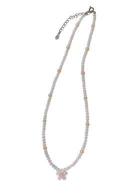 sanni浪漫诗意率真925粉色花朵