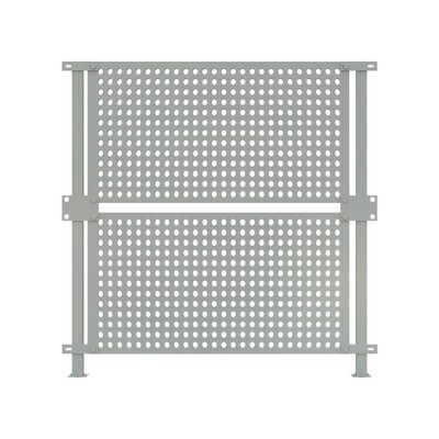 冲孔满天星可移动防风围挡护栏