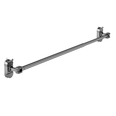 吸盘晾衣架伸缩折叠多功能