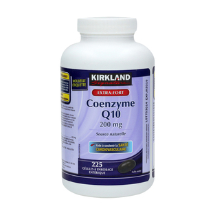 Kirkland可兰辅酶Q10软胶囊血管心脏宝225粒 加拿大直邮两瓶518元