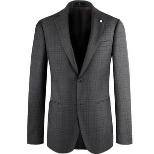 LAMPO/蓝豹男士西服上衣秋冬商务正装羊毛进口西装外套