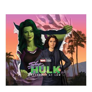 【现货】漫威影业女浩克/女绿巨人:律政英雌艺术设定集 Marvel Studios' She-Hulk:Attorney At Law 英文原版艺术插画设定画册书籍