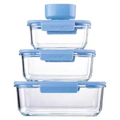 玻璃真空保鲜盒密封带饭可微波炉