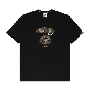 换季打折促销潮牌aape短袖26春夏男装百搭情侣纯棉半袖t恤0729
