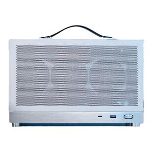 闪鳞 S300便携式ITX手提台式机mini电脑主机箱迷你桌面机箱TYPEC