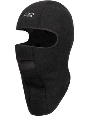 OR面罩抓绒帽骑行面罩滑雪头套黑色面罩护保暖脸面罩