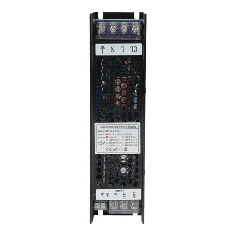 LED可控硅0-10v伏220V转12v24v灯条带灯箱变压器智能调光开关电源