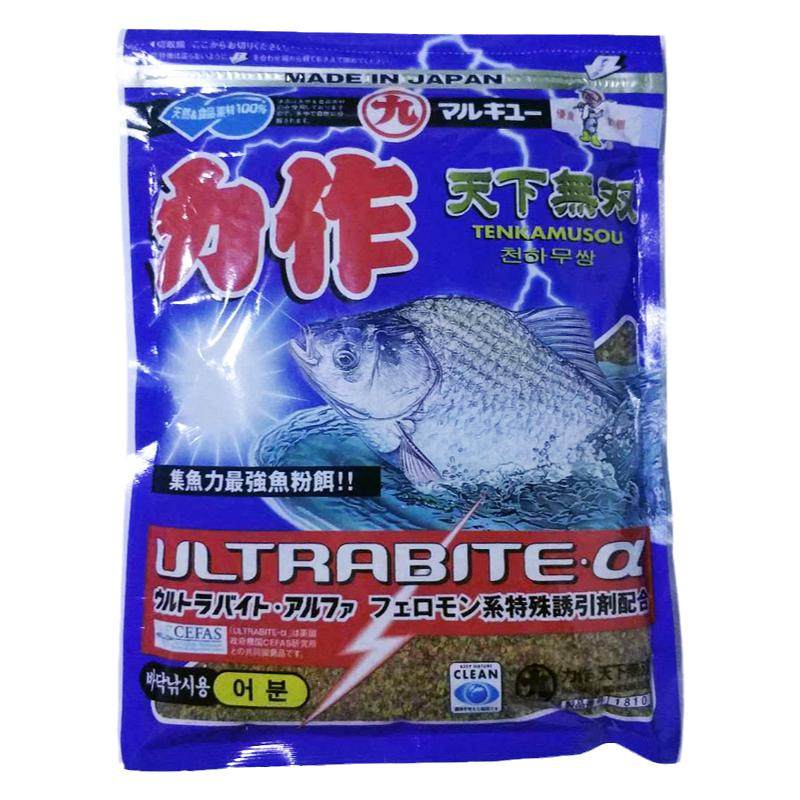丸九日本原装进口鲫鱼饵料野钓专用力作天下无双江河湖库黑坑正品