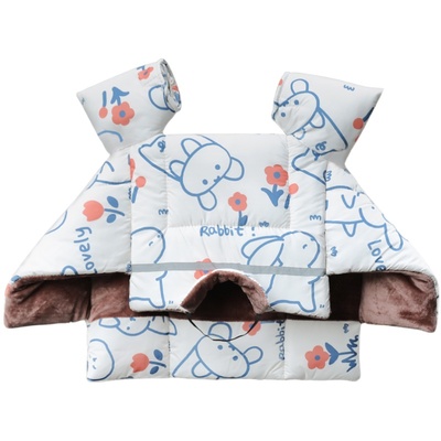 冬季挡风被电动车加绒加厚