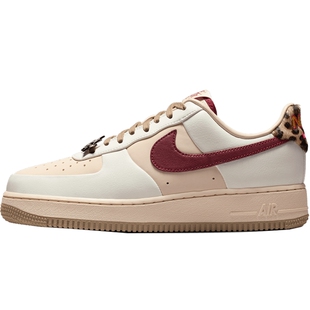 nike耐克女子AIR FORCE AF1空军一号运动休闲鞋锐力IM7510-262