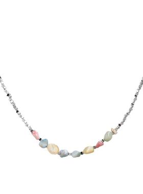 碎银子异形项链女辣妹高级感