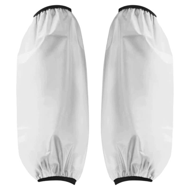 秋冬防水袖套TPU男女精品皮革袖套加厚防水防油耐磨套袖防污护袖