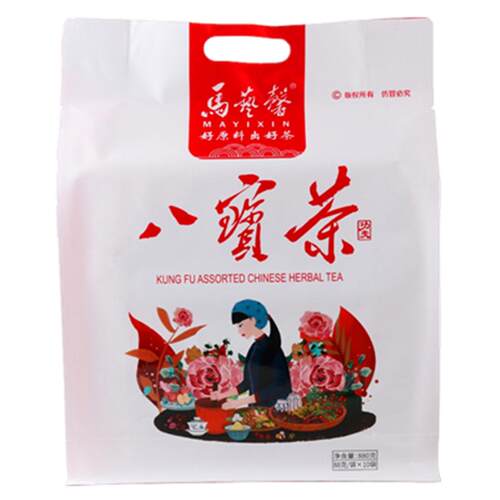 八宝茶宁夏特产银川马艺馨玫瑰酱盖碗茶880g正宗手工老味道三炮台