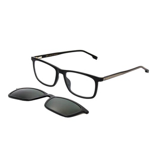 HUGO BOSS雨果博斯眼镜框男士商务近视眼镜框带磁吸夹片墨镜 1150