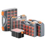 德力西零件收纳盒钻头整理箱工具盒子分类分格箱手提式螺丝收纳箱