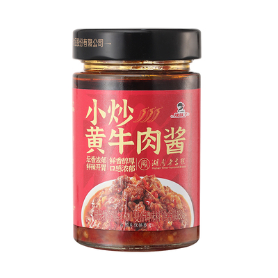 辣妹子辣椒酱小炒黄牛肉酱