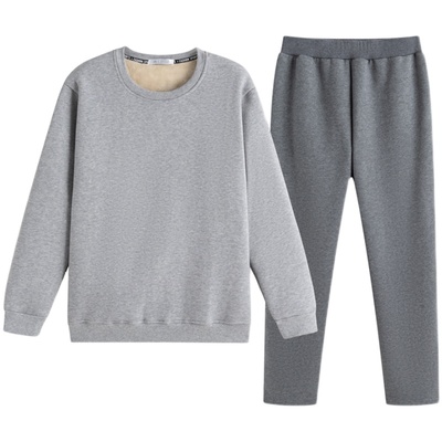 看守所冬季加绒套头保暖裤