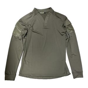 RG游骑兵绿VS长袖战术T恤户外徒步登山速干排汗V领体恤通风冰感
