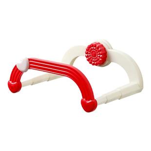 新款吸盘伸缩脸盆架壁挂免打孔浴室置物架厕所洗澡脚盆收纳沥水架