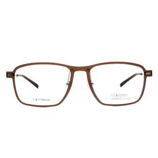 SEIKO精工眼镜框复古纯钛男女款时尚全框板材潮流近视镜架TS6101