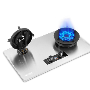 万菲达5KW猛火灶1级能效家用天然气液化气翻盖台式嵌入式煤气炉