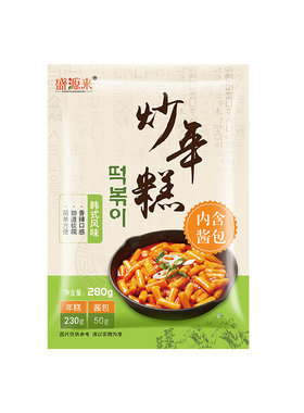 盛源来辣炒年糕280g内含酱包