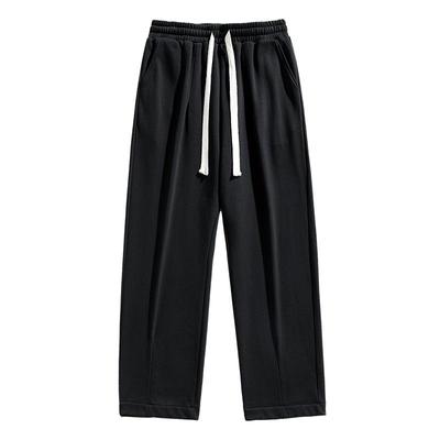 棉致黑色阔腿长裤|超1500人收藏