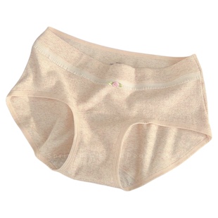 「山山漫漫」秋冬新款15cm纯棉加长裆女内裤中腰包臀透气10a抑菌