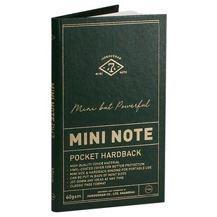 携程旅行九口山迷你7小本子硬皮抵达志窄薄小号mini随身便携手札口袋本 复古记事本小笔记本A7简约文艺手帐本