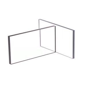 PC耐力板透明塑料板阳光房挡雨车棚实心单层硬板1~5mm高透明定制