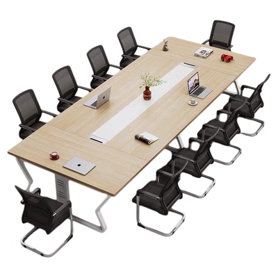 会议桌长简约现代大小型办
