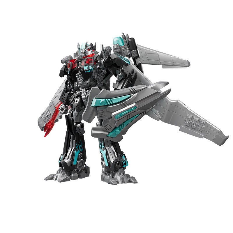 【新品】布鲁可变形金刚电影3御天敌闪电大黄蜂手办模型玩具