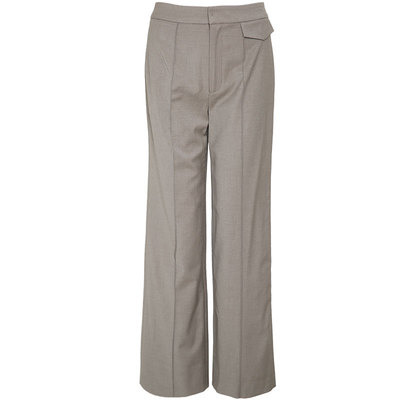 直筒修身LANDI西装裤长裤