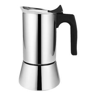 不锈钢摩卡壶家用户外意式煮咖啡壶小型大容量单阀浓缩萃取器具