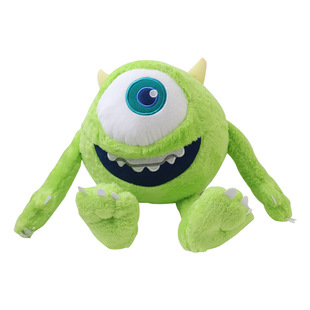 苏利文Sulley毛怪大眼仔毛绒公仔玩偶怪兽电力大学可爱呆萌玩具