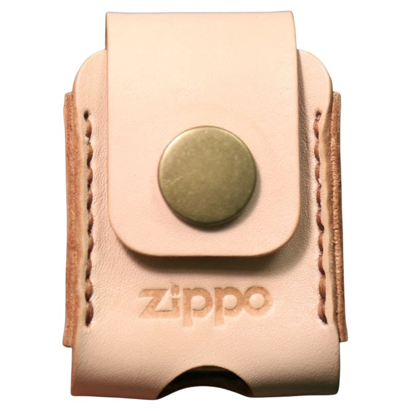 zippo正品植鞣牛皮火机皮套