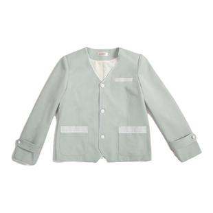 中牌制服馆复苏系列清合无领西服套装秋冬原创JK制服衬衫外套下裙